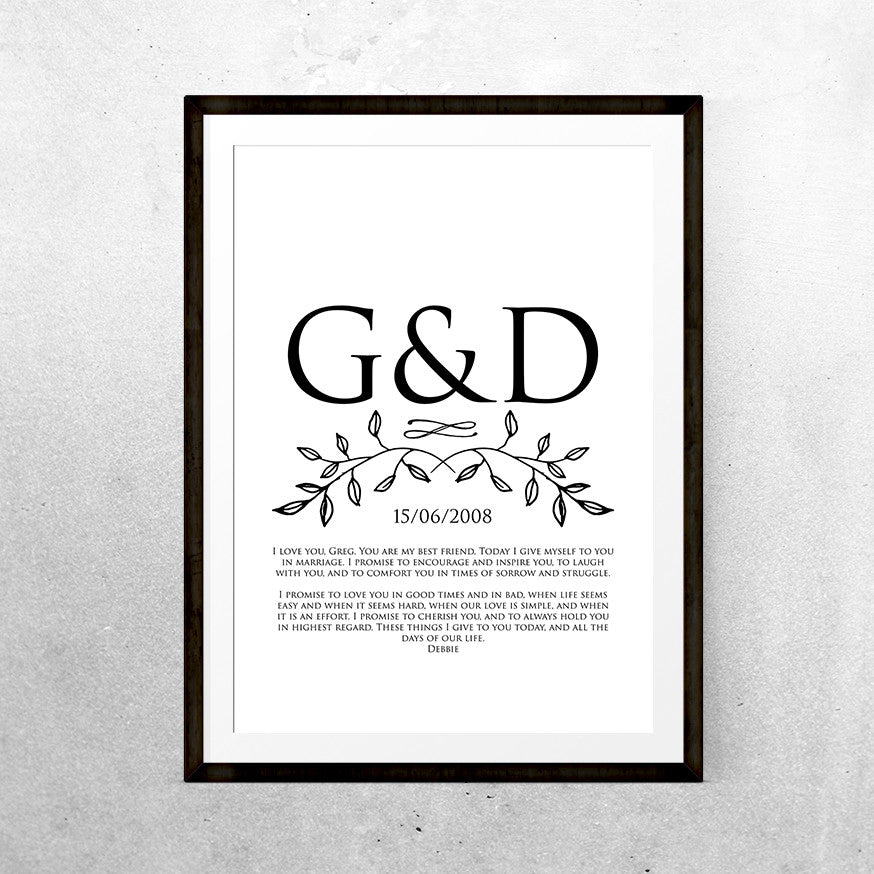 Woodland vows - Printable - One Tiny Tribe - 3