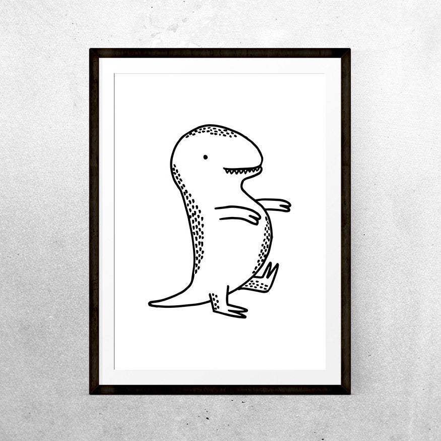 Baby T-Rex - Printable - One Tiny Tribe  - 1