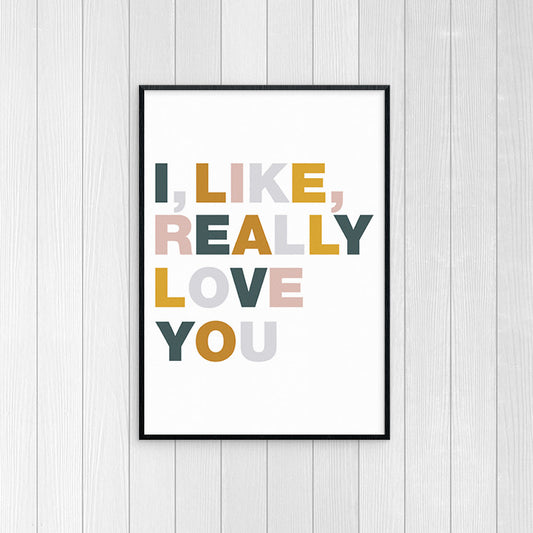 FREE downloadable PDF printable from One Tiny Tribe. This minimalistic print is very stylish. Can be printed up to A1 size.