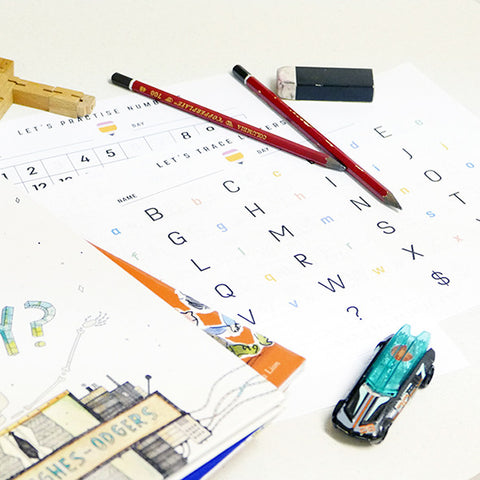 Let's Trace Letters - Freebie Download
