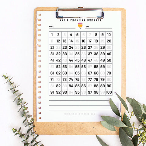 Let's Practice Numbers - Freebie Download