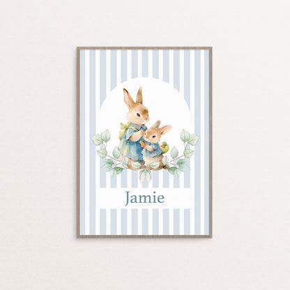 [Personalised] Mama and baby bunny