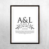 Woodland vows - Printable - One Tiny Tribe  - 1