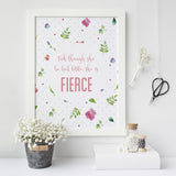 Fierce - Print - One Tiny Tribe  - 2