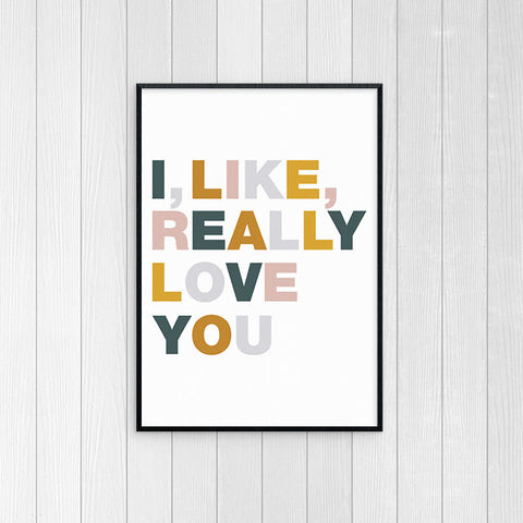 FREE downloadable PDF printable from One Tiny Tribe. This minimalistic print is very stylish. Can be printed up to A1 size.