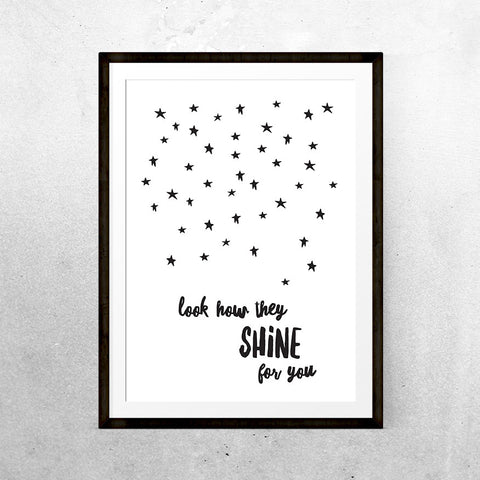 Shine for you - Printable - One Tiny Tribe  - 1