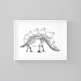 Stegosaurus - Print - One Tiny Tribe  - 1