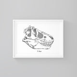 T-Rex - Print - One Tiny Tribe  - 1