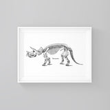 Triceratops - Print - One Tiny Tribe  - 1
