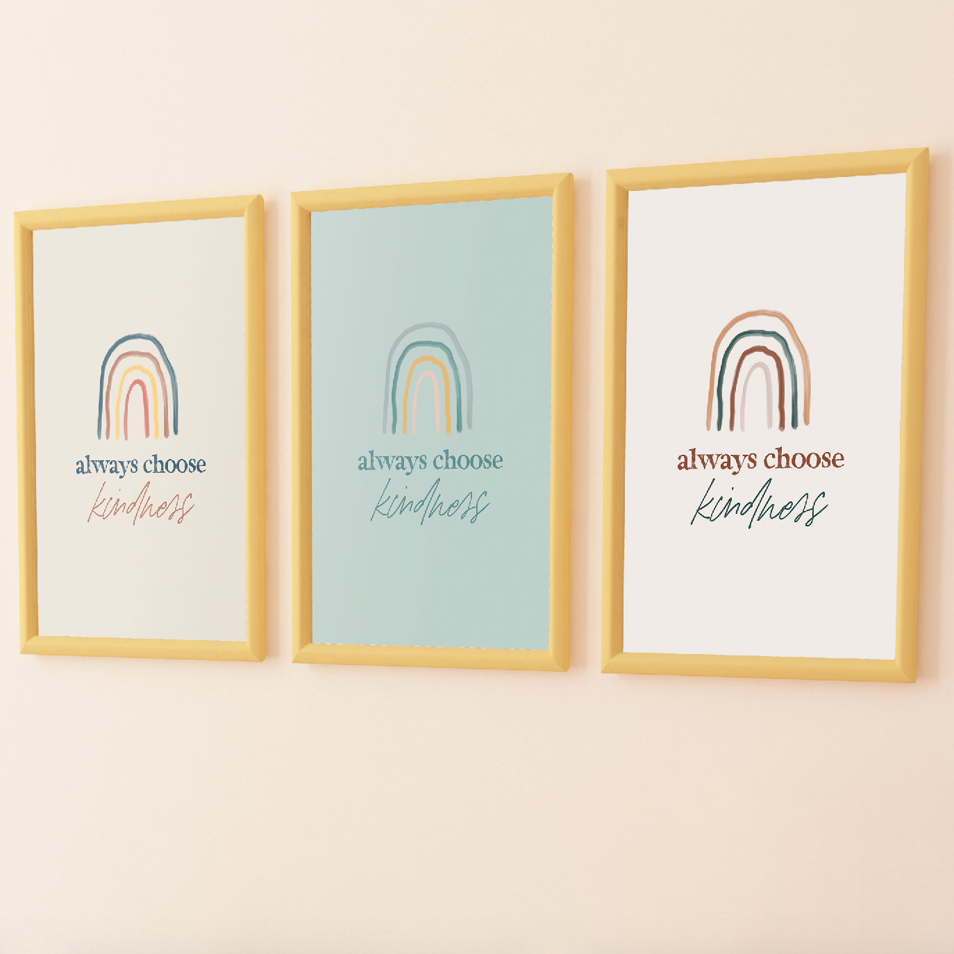 [Personalised] Rainbow Birth Printable