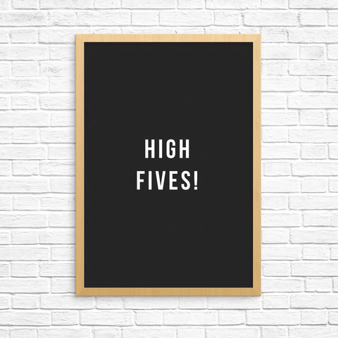 High fives (pre-order) - Print - One Tiny Tribe 