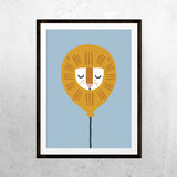 Lion sleeps tonight - Print - One Tiny Tribe  - 1