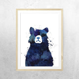 Messy bear don't care - Print - One Tiny Tribe  - 1