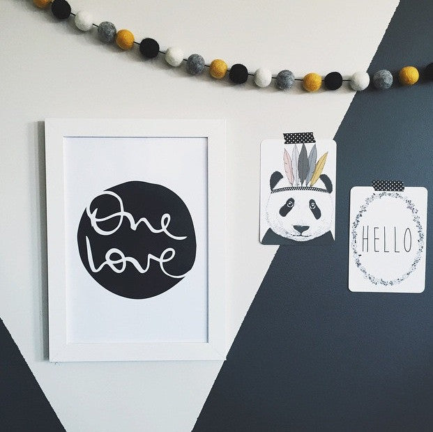 One Love - Print - One Tiny Tribe  - 2