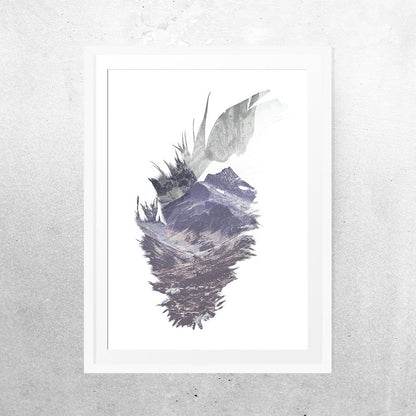 Single Feather - Print - One Tiny Tribe  - 1