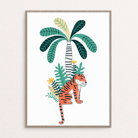Tiger + Free Tree (printables)